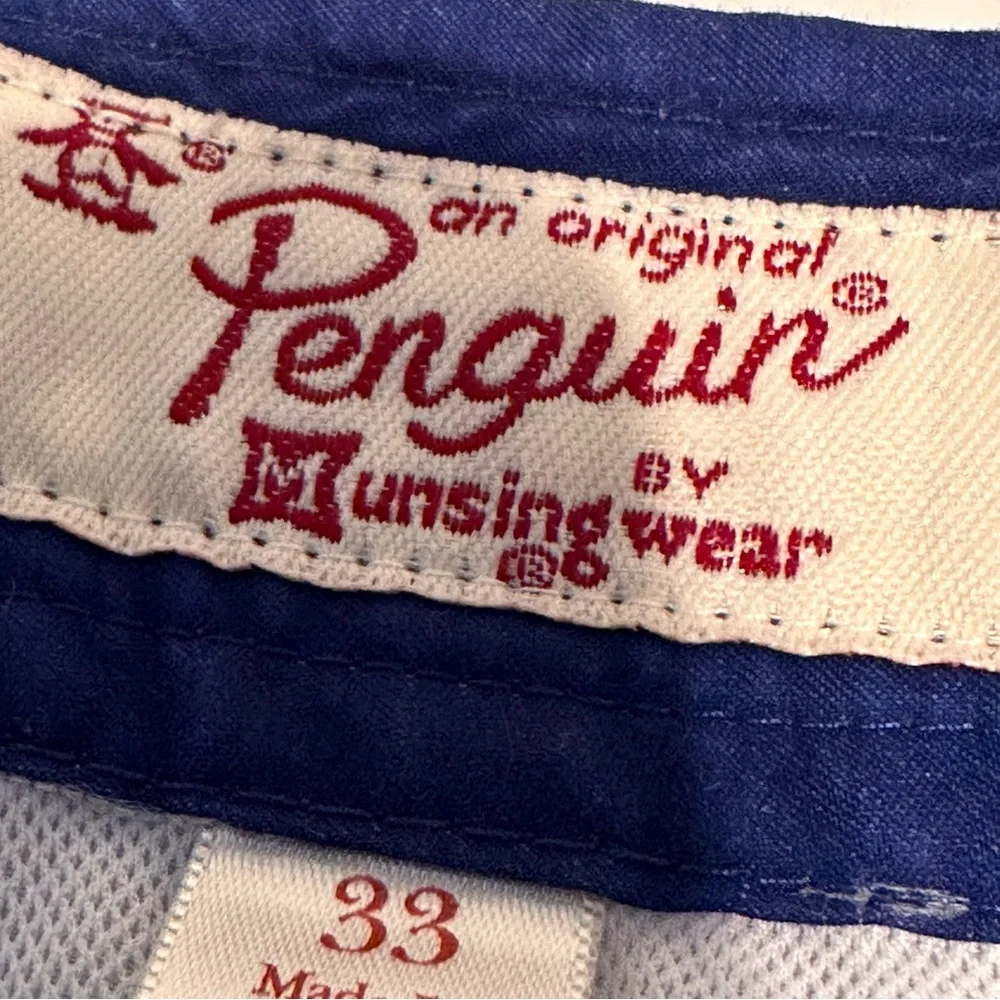 Original Penguin Volley Mazarine Blue Swim Shorts